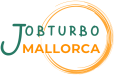 Logo Jobturbo Mallorca. Juventus-Projekt des ESF Plus